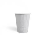 8oz 100% Plastic-Free Embossed Paper Cups