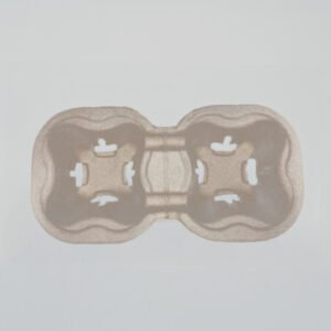 2 holes Cup holder (Recycled Paper)