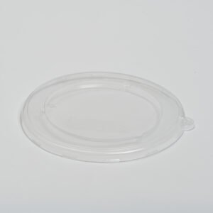 PET Lid for 26oz oval bowl