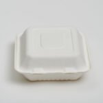 9″ 3-Compartment Clamshell