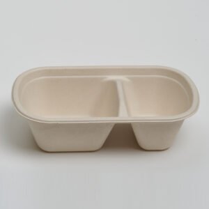 1200ml 2-com Rectangle Container