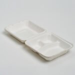 8″ 3-Compartment Clamshell - Image 3