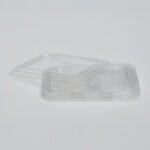 PET  Lid for 28oz  Rectangle tray - Image 3