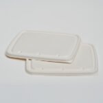 Pulp Lid for 6 Compartment Lunch Tray - Image 3