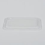 PET  Lid for 28oz  Rectangle tray - Image 2