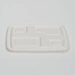 Pulp Lid for 4 Compartment Lunch Tray - Image 2
