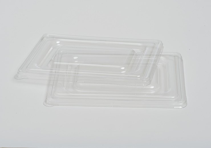 PET Lid of Hot Dog Tray