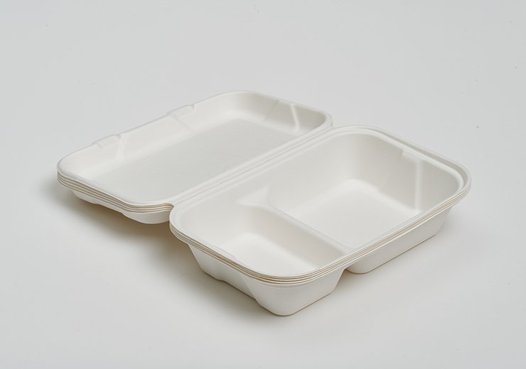 9"×6" 2 Com Clamshell