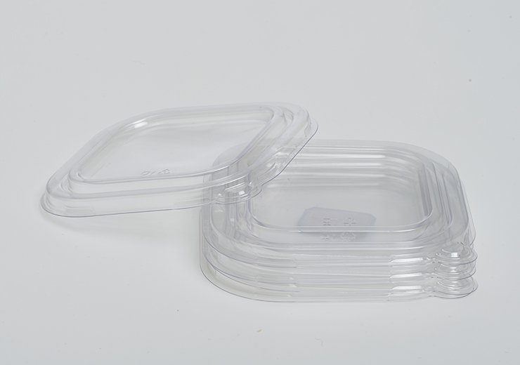 PET lid for the multi-cup tray